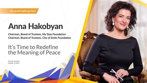 Redefining the Meaning of Peace | Anna Hakobyan - YouTube