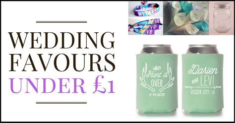 Shop for cheap wedding favors? 57 Cheap Wedding Favours Under £1 - Real Wedding