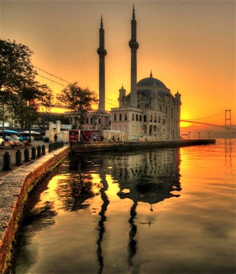Ortakoy Mosque In Istanbul Turkey Cultural Architecture Visit