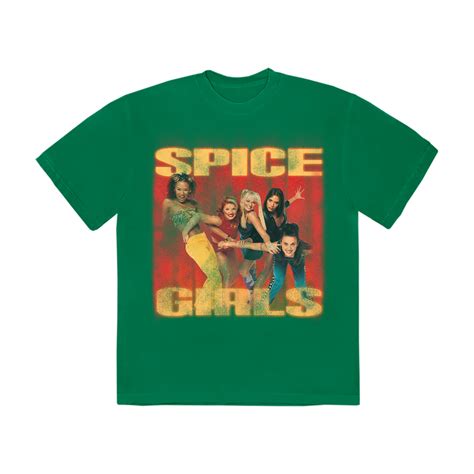 Spice Girls Vintage Print T Shirt Spice Girls Official Store