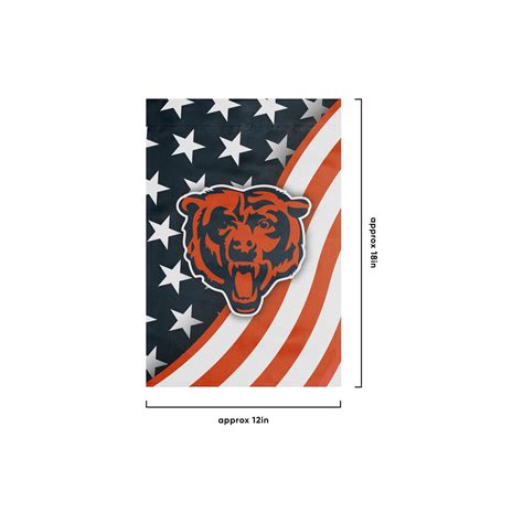 Chicago Bears Nfl Americana Garden Flag