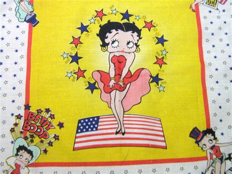 Patriotic Betty Boop Usa Bandana Scarf Haute Juice