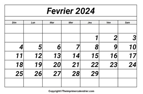Calendrier Février 2024 Excel The Imprimer Calendrier