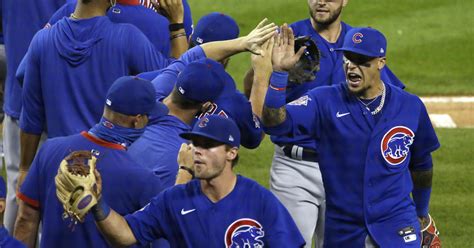 javy báez homers twice cubs beat tigers for 11 000th franchise win cbs chicago