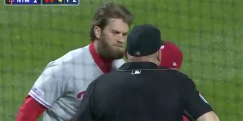 Bryce Harper Got Ejected And Went Nuts On The Umpire Sports Gossip