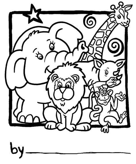 Free Zoo Pictures To Color Download Free Zoo Pictures To Color Png