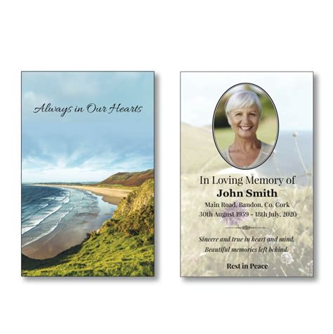 Check spelling or type a new query. Wallet Memorial Card - WMC07 · Simply Memorial Cards Cork