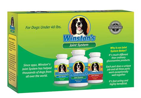 Winstons Joint System For Dogs Cats And Pets Carols Pet Cafe And