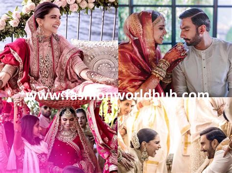 Deepika Padukone And Ranveer Singhs Mehendi Sangeet And Wedding Album Fashionworldhub