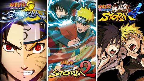 Evolution Of Naruto Vs Sasuke In Naruto Storm Games Youtube