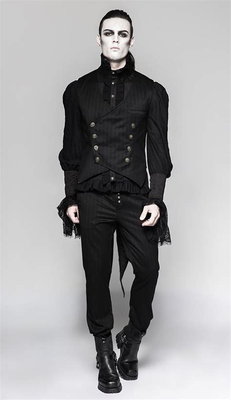 Gothic Fashion Men Dark Fashion Mens Fashion Gothic Clothing Mens Steampunk Clothing