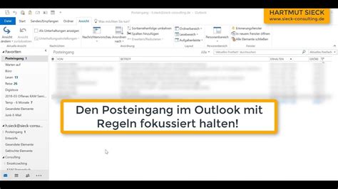 Outlook E Mail Regeln Nutzen Für Einen Aufgeräumten Posteingang Regel