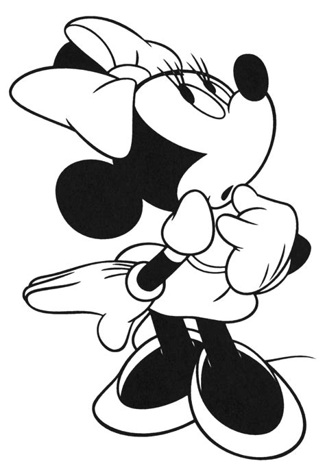 Free Minnie Mouse Clip Art Black And White Download Free Minnie Mouse