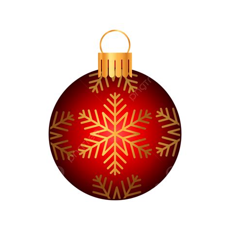 Christmas Ornament Balls Vector Design Images Red Christmas Ball