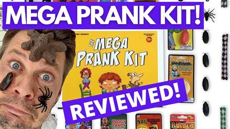 The Mega Prank Kit Review The Best Pranks Youtube