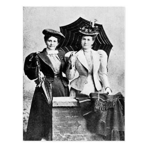 two victorian women 1898 postcard zazzle