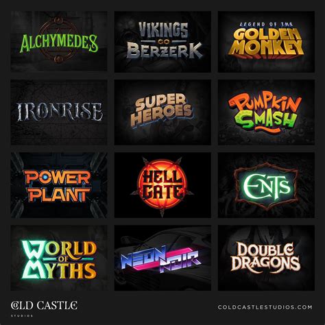 For Hire Design Studio Specalized In Game Logos Rgamedevclassifieds