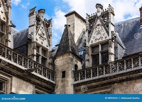 Cluny Museum Musee De Cluny. Paris, France Stock Image - Image of