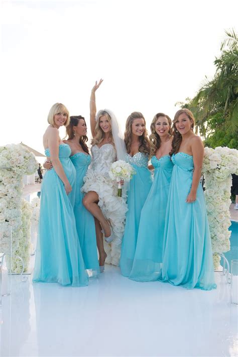 The most common turquoise bridesmaid dress material is polyester. Real Housewives of Miami Star Joanna Krupa's Poolside ...