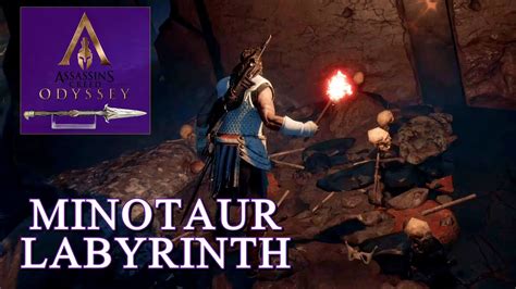 Assassin S Creed Odyssey Minotaur Labyrinth Gameplay Walkthrough