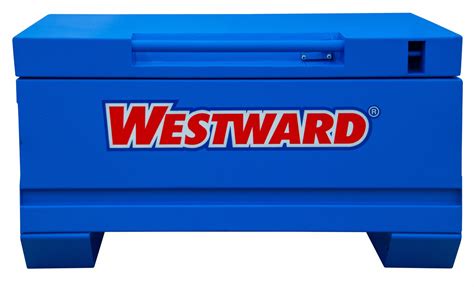 WESTWARD 32 in Overall Width, 19 in Overall Depth, 18 in Overall Height, Jobsite Box, Blue 