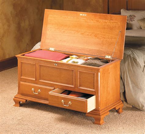 Paneled Blanket Chest Woodworking Project Woodsmith Plans