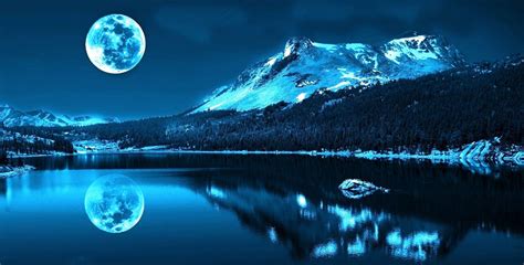 Blue Moon Mountain Wallpapers Top Free Blue Moon Mountain Backgrounds