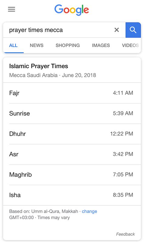 We are providing monthly prayer timetable of new jersey, usa for the fajr prayer but today is the age of technology and advancement so it is not difficult to perform the prayers in time at whatever the place you are. Google Launches Islamic Prayer Times Answers, Again