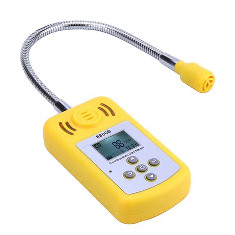 There is nothing more dangerous than a gas leakage in your kitchen or any other room. Professional Combustible Gas Detector Portable Gas Leak ...