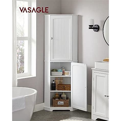 Vasagle Tall Corner Cabinet Bathroom Storage Ubuy India