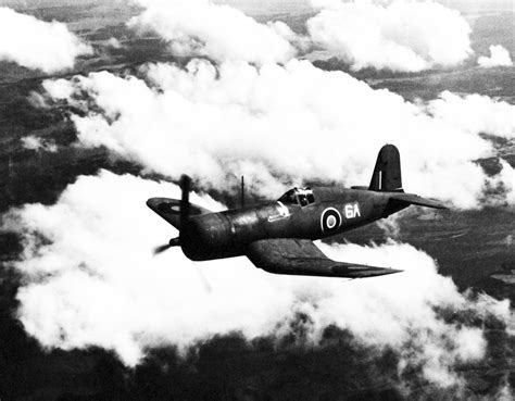 G Vought F U Corsair British Royal Navy September