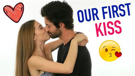 couples talk about their first kiss nina and randa youtube