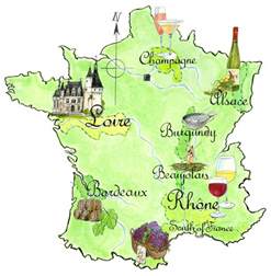 Wine Regions Of France Map Waitrose Jane Webster Debut Art