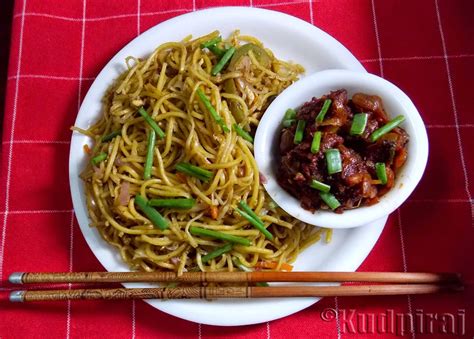 Kudpirajs Garam Tawa Egg Chow Meinfried Noodles