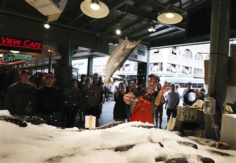 ‘its Surreal Seattles Pike Place Fish Market Sold To Fish Throwing