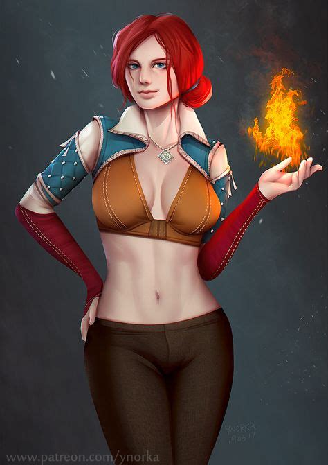 Best Witcher Triss Images Triss Merigold The Witcher Witcher Triss