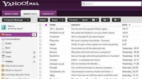 Yahoo Inbox Messages