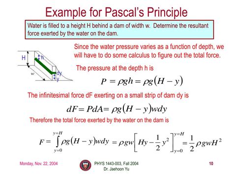 Ppt Density And Specific Gravity Fluid And Pressure Absolute And