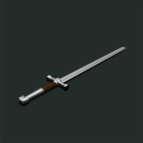 3d Two Handed Sword