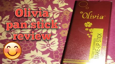 Olivia Pan Stick Review With Demo Youtube