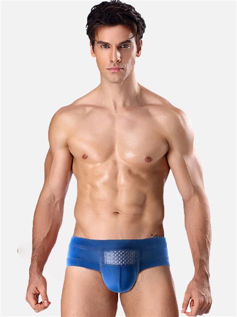 4 Pack Menss Breathable U Convex Pouch Briefs Mr Saker