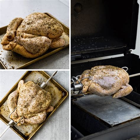 How To Make Rotisserie Chicken At Home Garlic And Zest