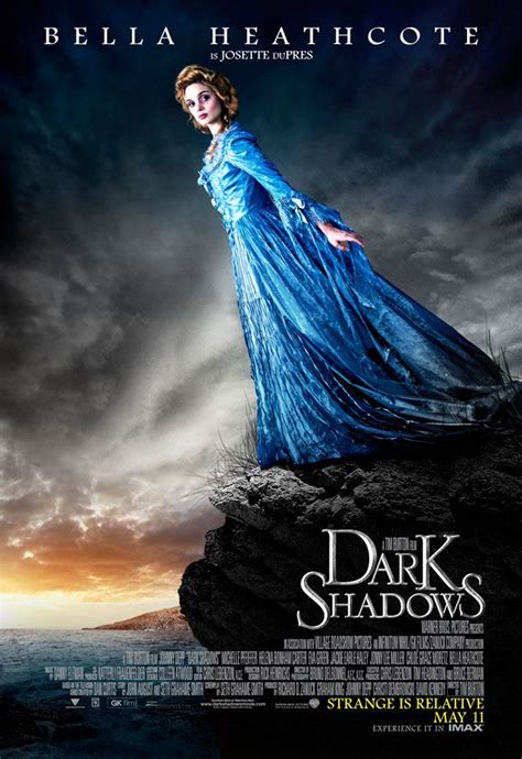 Series Of New Dark Shadows Character Posters Dark Shadows Movie Tim