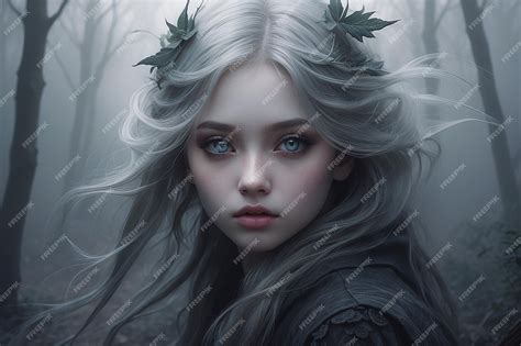 Premium Ai Image A Beautiful Angelic Girl
