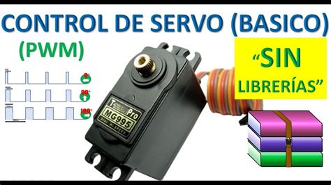 Control BÁsico De Un Servomotor Sin LibrerÍas Con Arduino Youtube