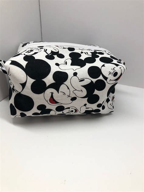 Mickey Mouse Cosmetics Bag Personalized Etsy