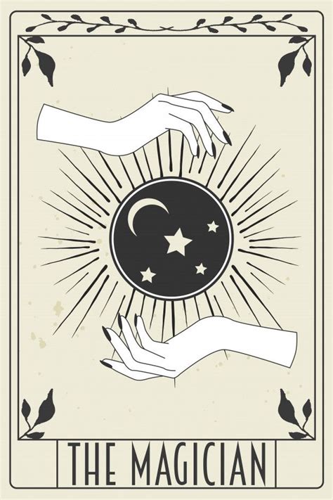 Premium Vector Tarot Card Tarot Cards Art Card Illustration Tarot Art