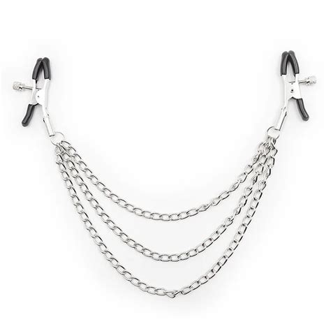 tepelklem metal nipple clamps couples sex accessories bondage restraints erotic lingerie pinzas