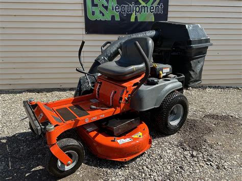 42 Husqvarna Rz4219 Zero Turn Mower W Rear Bagger 53 A Month Lawn Mowers For Sale And Mower