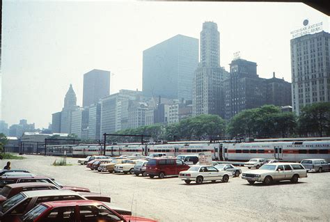 Randolph Street Station Chicago July 1989 This Location Is Flickr